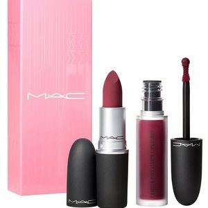 MAC Cosmetics Powder Kiss Lip Kit in Like Mother